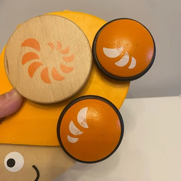 Hape Walk Along Wooden Hedgehog Montessori Pull Toy - Picture 6 of 8